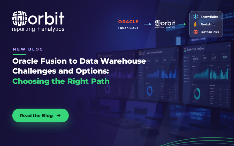 Oracle Fusion to Data Warehouse Challenges and Options