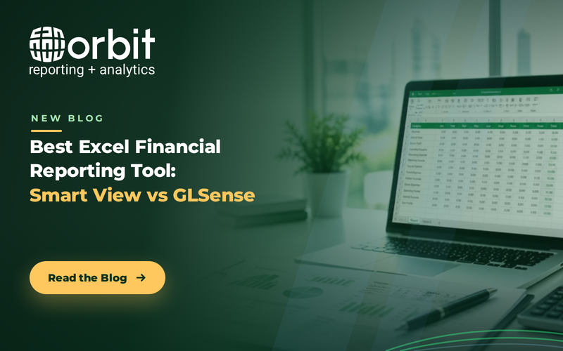 Best Excel financial reporting tool: Smart View vs GLSense 