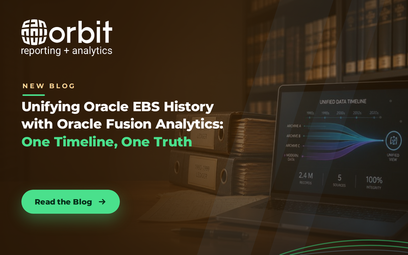 Unifying Oracle EBS history with Oracle Fusion Analytics