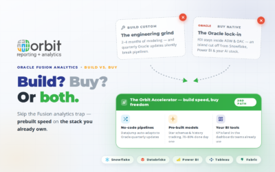 The Oracle Fusion Analytics Dilemma: Why Your Build vs. Buy Decision Changes Everything