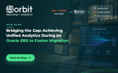 Bridging the Gap: Achieving Unified Analytics During an Oracle EBS to Fusion Migration